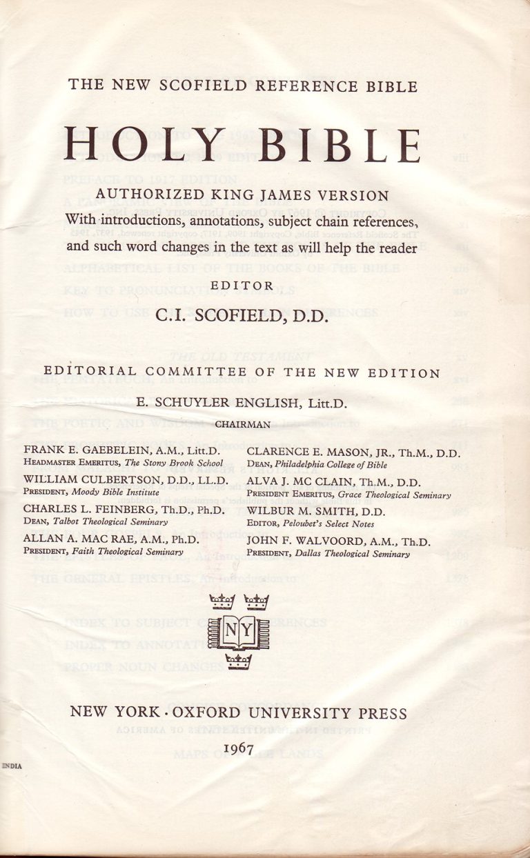 The Bestselling Reference Bible That Remade American Evangelicalism